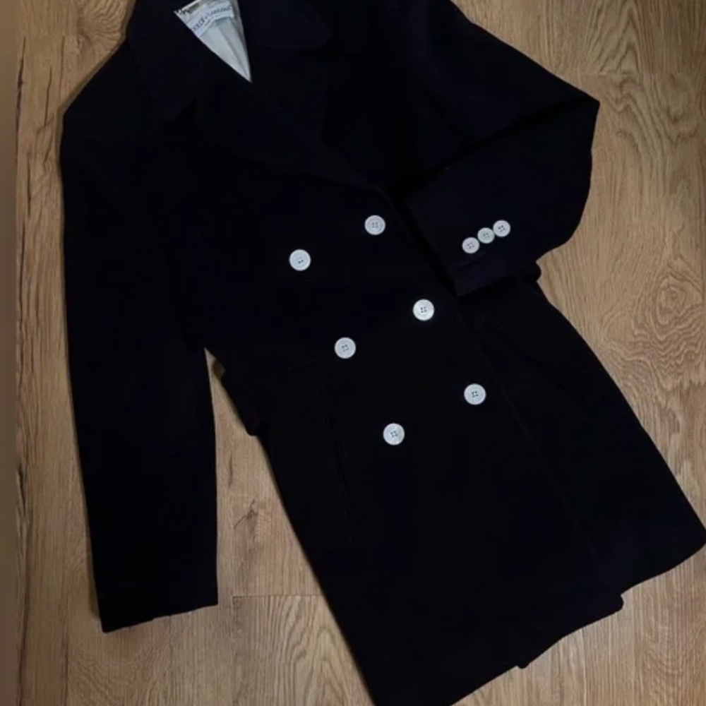 GORGEOUS DOLCE & GABBANA | VINTAGE DOUBLE BREASTED WOOL JACKET WOOL COAT - Picture 12 of 12